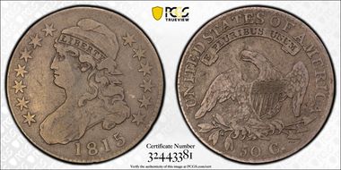 1815/2 50C VF25