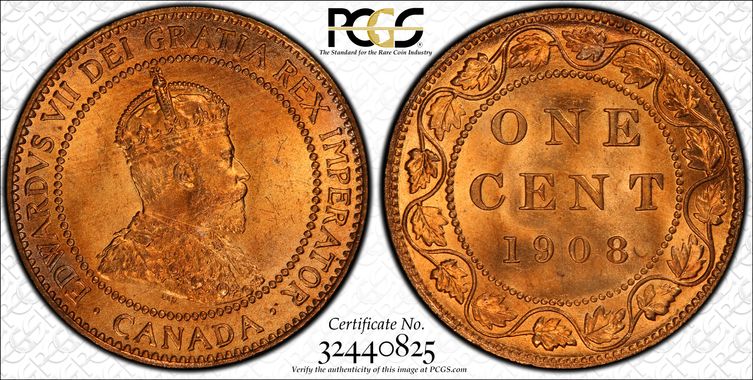 Cert 32440825 - Coin Image