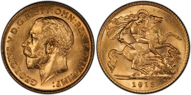 1913 1/2 Sov S-4006 MS63