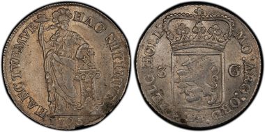 1795 3 G KM-9.2 Holland AU58