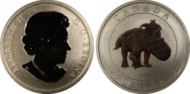 2012 25C Pachyrhinosaurus SP69