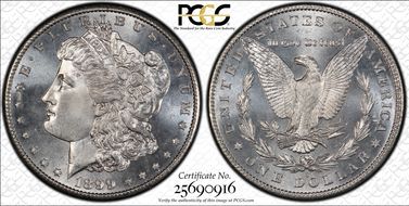 1899-S $1 MS67