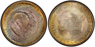 1953-S 50C Washington-Carver MS66+