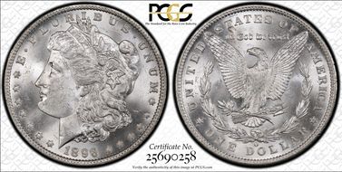 1896-O $1 MS63+