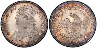 1814 50C O-103 MS66+