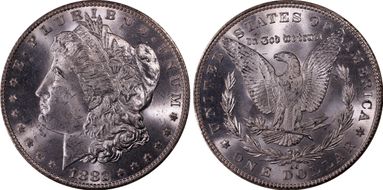 1882-CC $1 MS64+