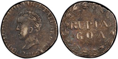 1869 Rupia KM-282 XF40