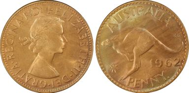 1962 Y. (p) 1D MS65RB