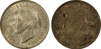 1943-D 6D KM-38  Ag MS63