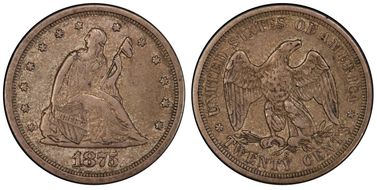 1875-S/S 20C MPD FS-302 XF45