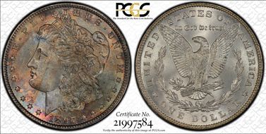 1897 $1 MS64