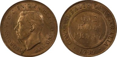 1939 1/2D KM-35 MS64RB