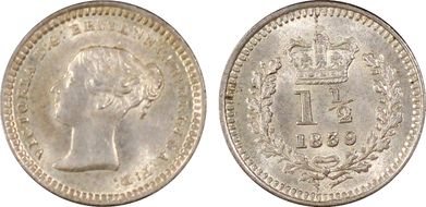 1839 1 1/2D S-3915 MS64