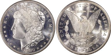 1880-S $1 MS67+