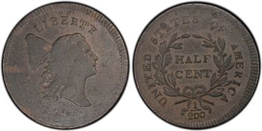 1795 1/2C C-6a, No Pole, PE, Thin Plan F15BN