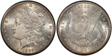 1886-S $1 MS66