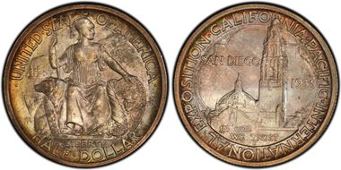 1935-S 50C San Diego MS67