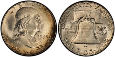 1950 50C MS67+ FBL