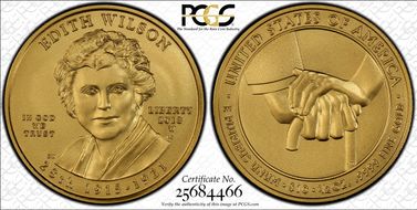 2013-W $10 Edith Wilson First Strike MS70