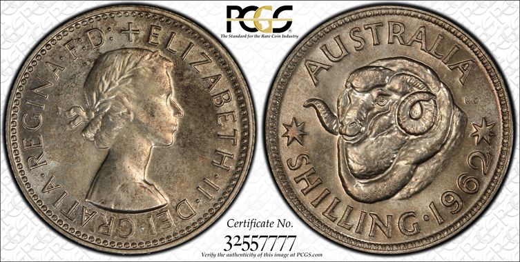 Cert 32557777 - Coin Image