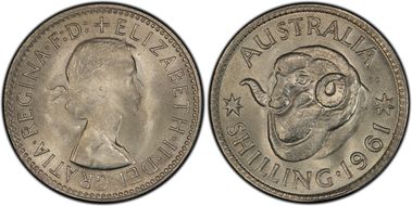 1961(m) Shil KM-59  Ag MS65