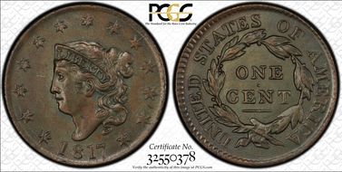 1817 1C 13 Stars AU58BN