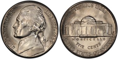 1939-S 5C Reverse of 1938 MS66+