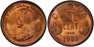 1935 1C MS66RD