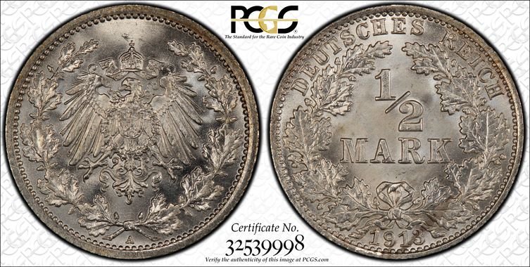 Cert 32539998 - Coin Image