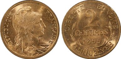 1899 2C Gad-107 F-110 MS64RD