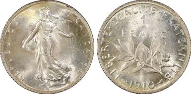 1910 1 Fr Gad-467 F-217 MS66