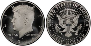 2014-S 50C Enhanced - Silver 50th Anniversary Set MS69PL