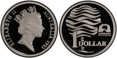 1993 $1 Landcare Ag RE PR69DCAM