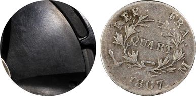 1807-M 1/4 Fr Gad-347 XF40