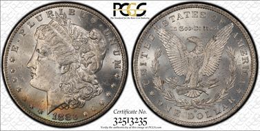 1883-O $1 MS63