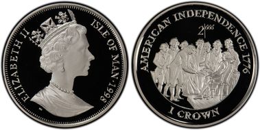 1998 Crown American Independence/Ag KM-888a PR69DCAM