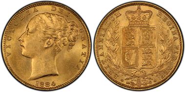 1884-M Sov S-3854A Shield MS64