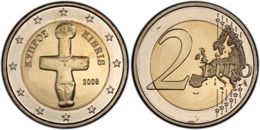 2008 € 2 Km-85 MS65