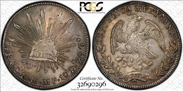 1846-GC MP 8 R GC03 Round Tail MS63