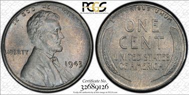 1943 1C DDO, FS-101 MS65