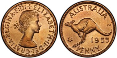 1955 Y. (p) 1D PR63RD