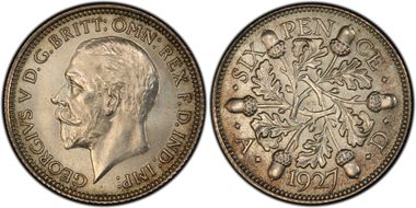 1927 6D S-4040 Acorn Rev PR67