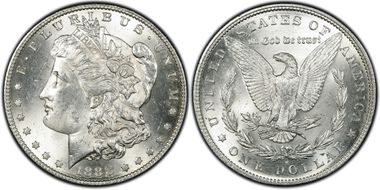 1888-S $1 MS64