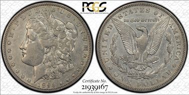 1893-O $1 XF45