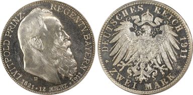 1911-D 2 Mk Birthday J-48 PR65CAM