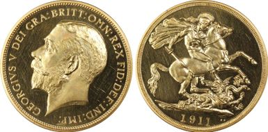 1911 £2 S-3995 PR64CAM