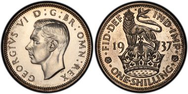 1937 Shil S-4082 English Rev PR66