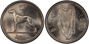 1939 6D MS63