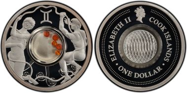 nd(2003) $1 Gemini Ag PR69DCAM