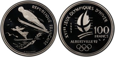 1991 100 Fr Ski Jumper PR69DCAM